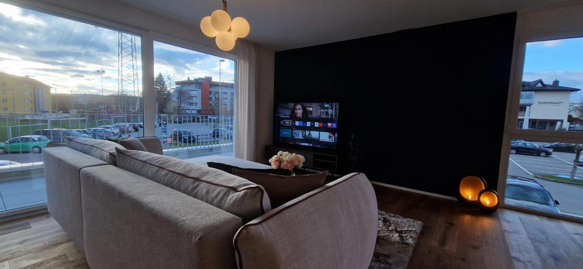 Visionary Hospitality Rothenburg, Lucerne - Premium Apartments With Free Parking, Washer, Kitchen, Terrace, 15' City 外观 照片